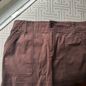 NWT Brown Cargo Skirt